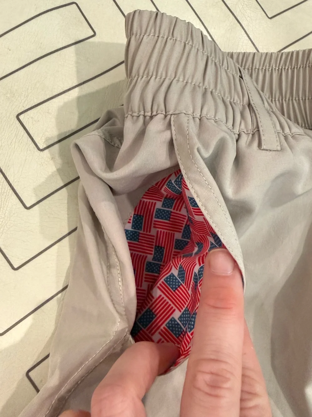 Burlebo Khaki Casual Performance Shorts